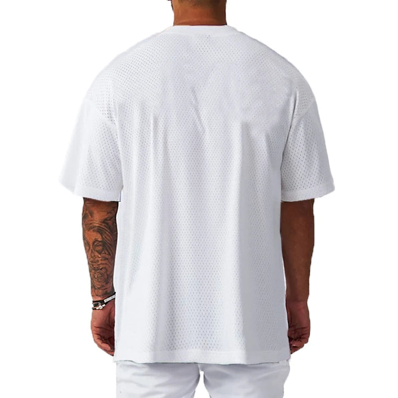 Men's Oversized Mesh T-Shirt