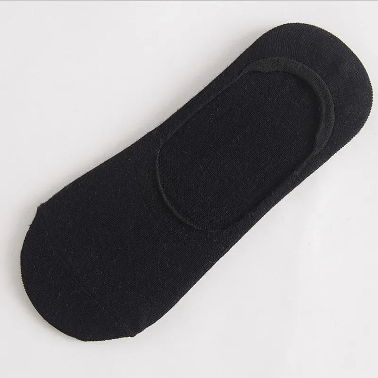 Men's No-Show Boat Socks, 5 Pairs
