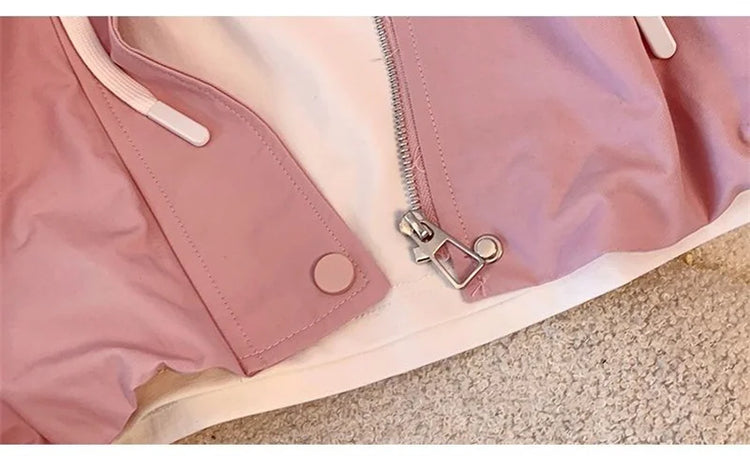 Hooded Windbreaker Jacket