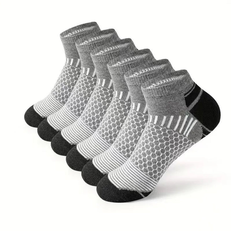 Men's Athletic Ankle Socks, 12 Pairs