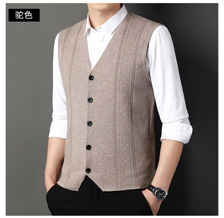 Men's Knit Sweater Vest