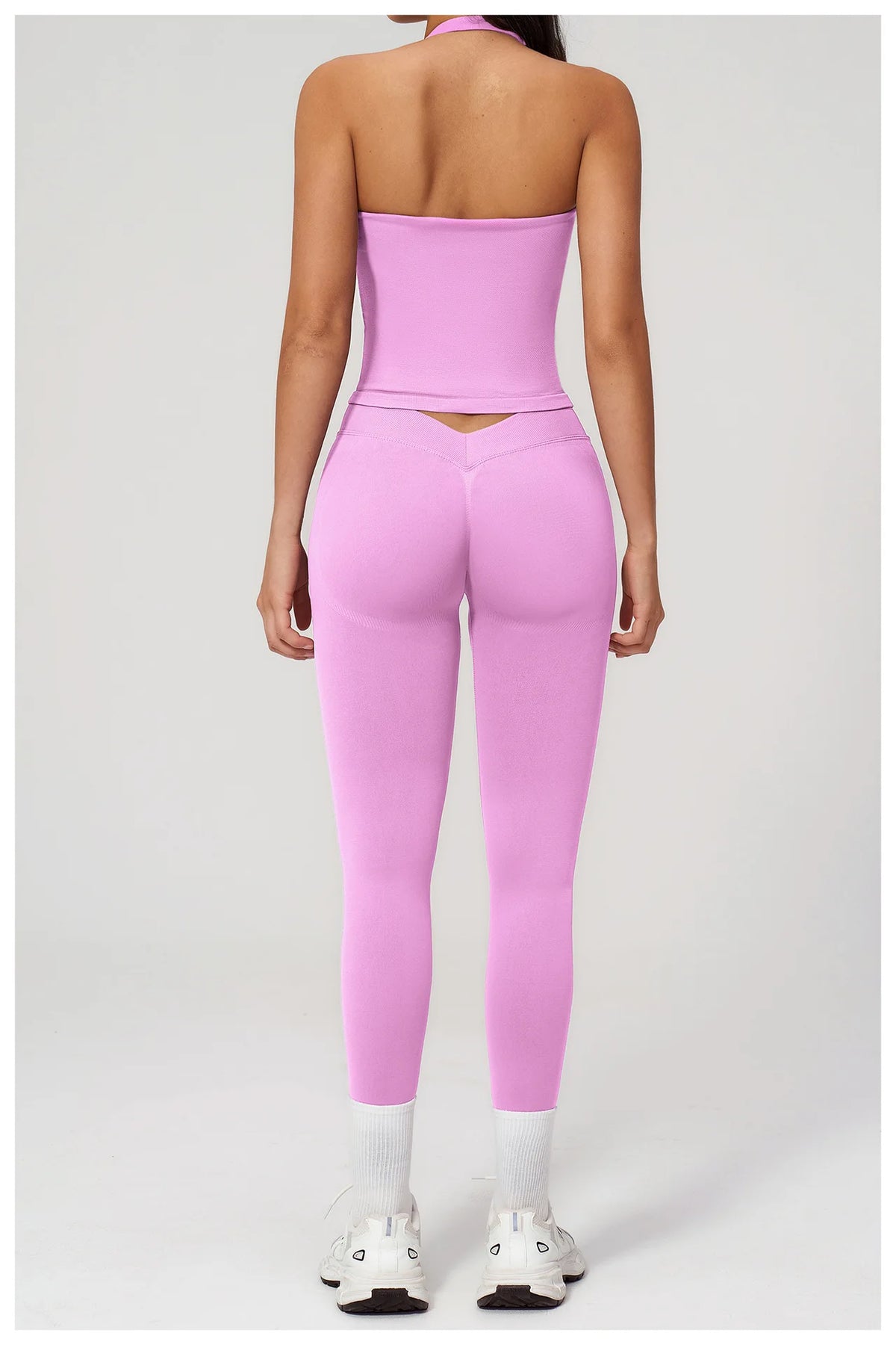 Slim Solid Two-Piece Set