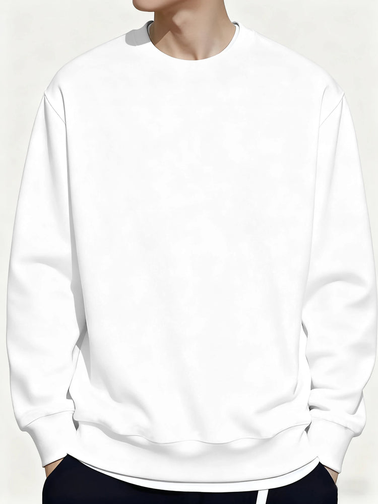 Men's Loose Pullover Sweatshirt Top