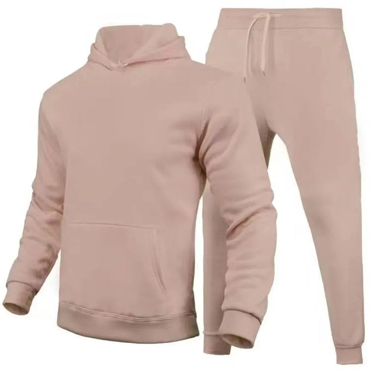 Men's Hooded Sweatshirt & Pants Set