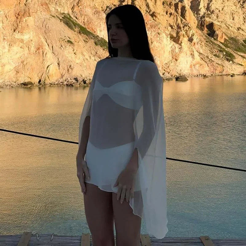 Sheer Chiffon Blouse