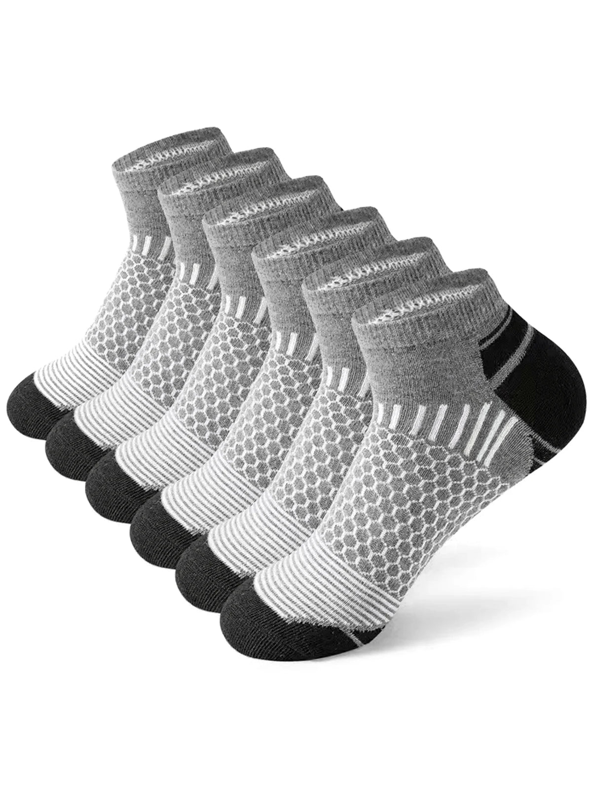 Men's Athletic Ankle Socks, 12 Pairs