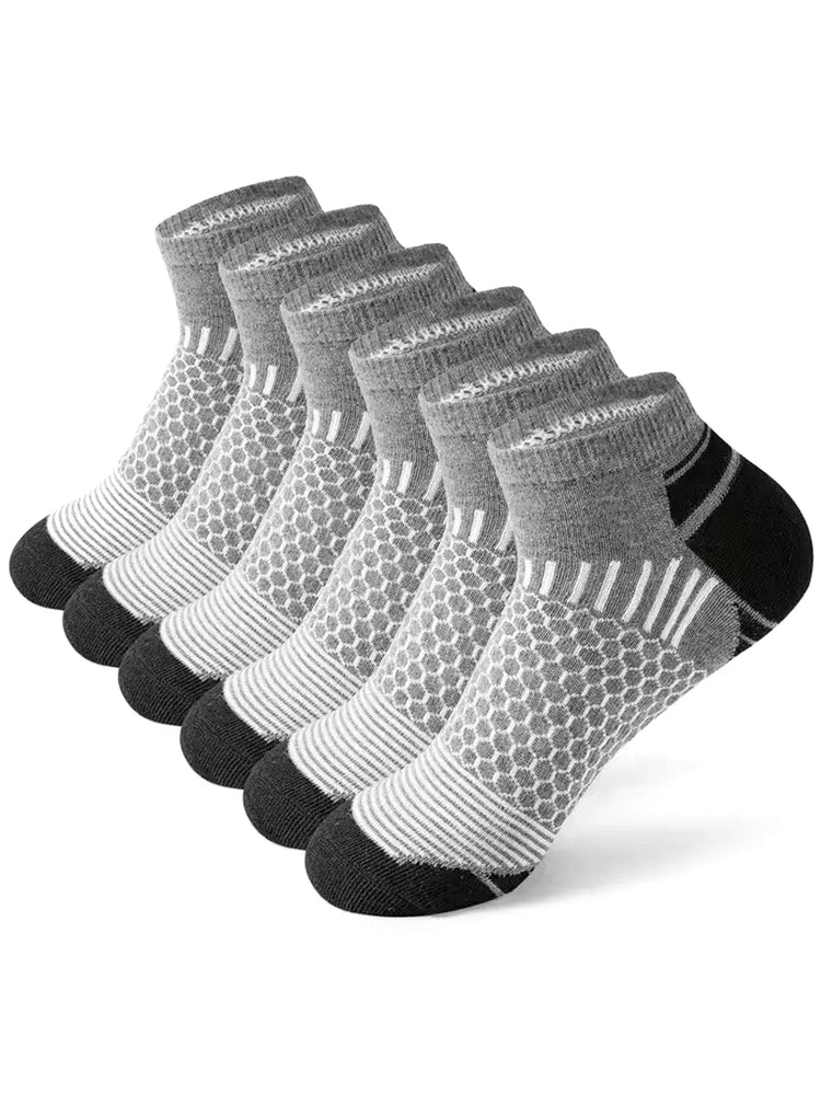 Men's Athletic Ankle Socks, 12 Pairs