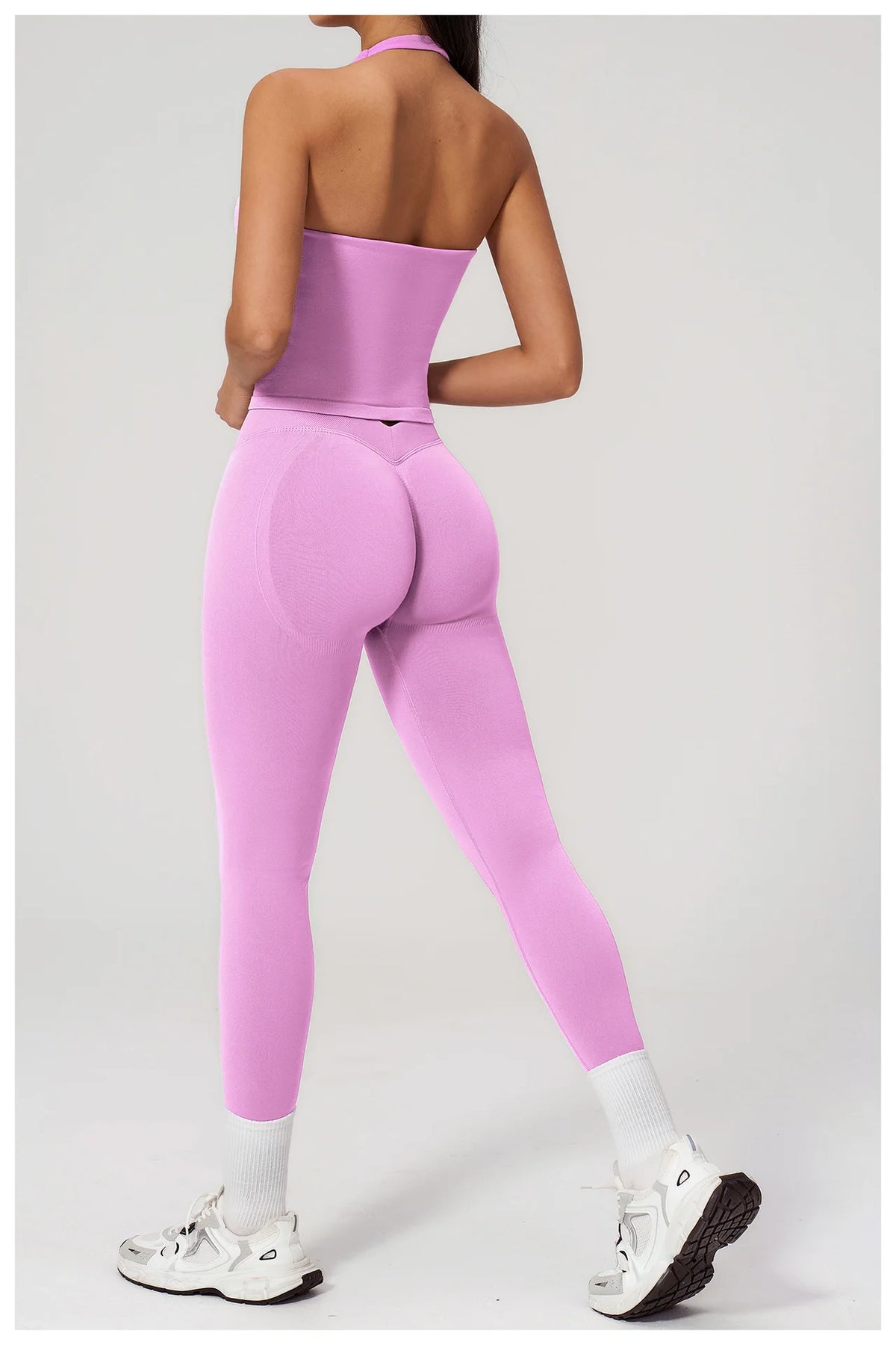 Slim Solid Two-Piece Set