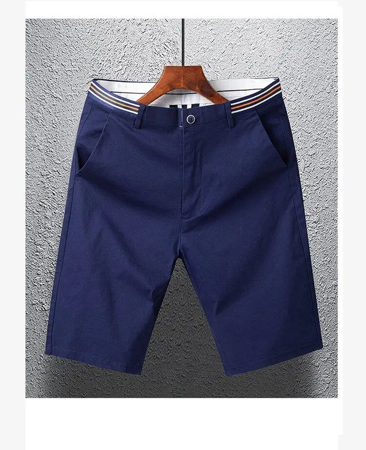 Men's Casual Elastic-Waist Shorts