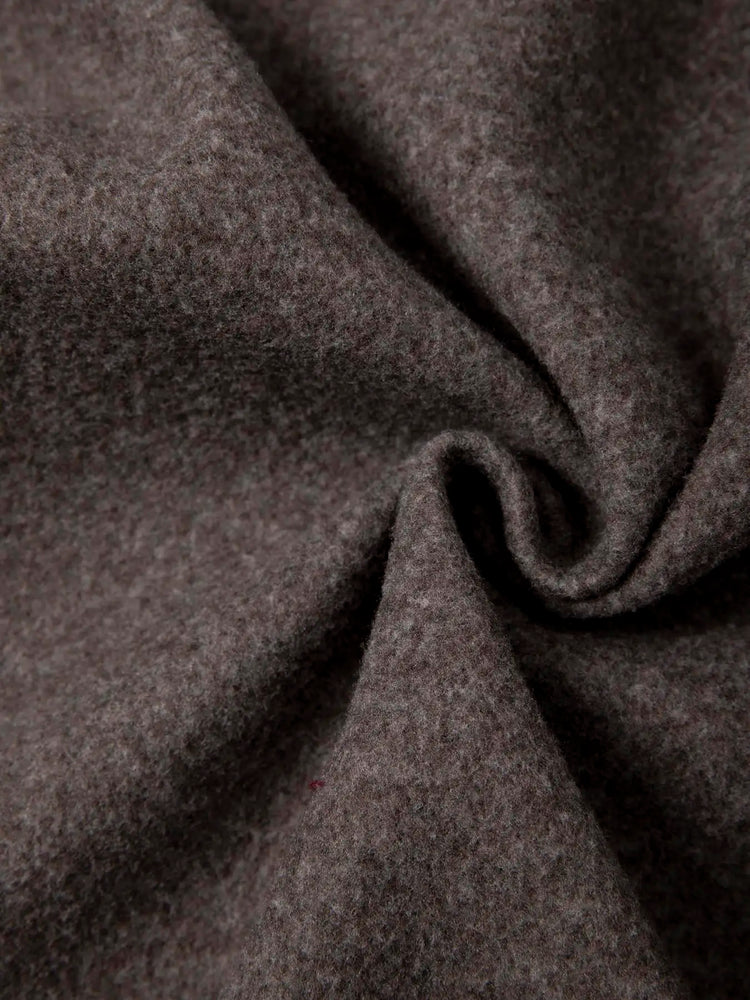 Men's Fleece-Lined Hooded Sweater Coat