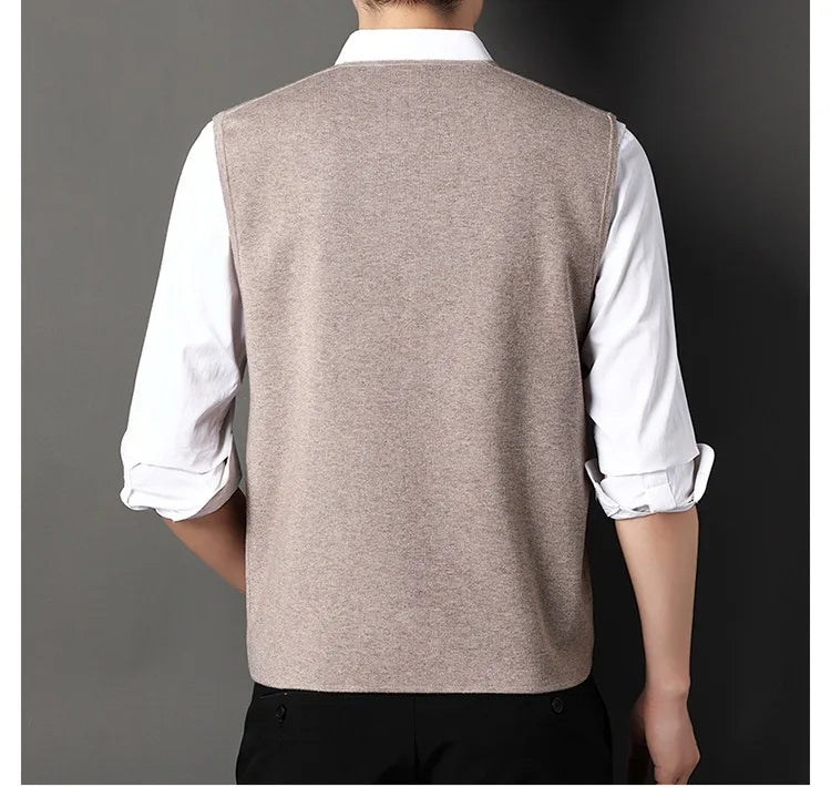 Men's Knit Sweater Vest