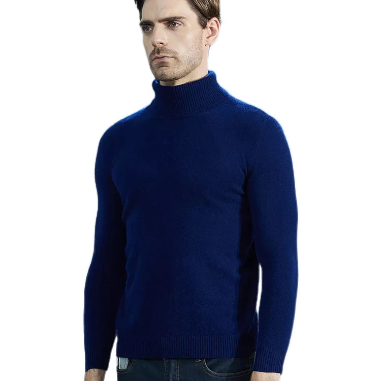 Men's Thick Turtleneck Sweater
