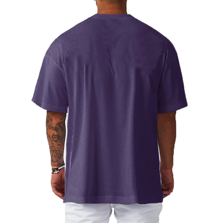 Men's Oversized Mesh T-Shirt