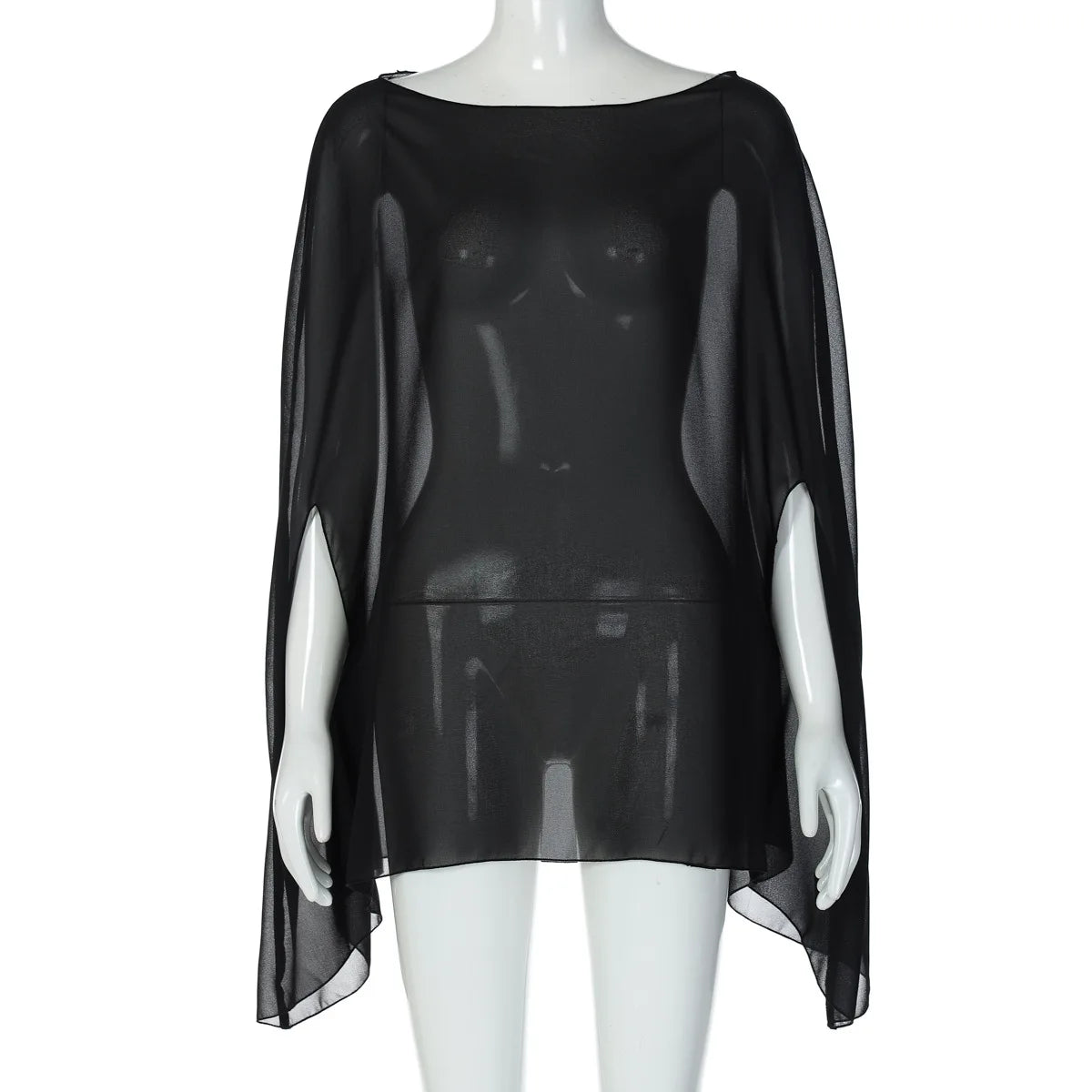 Sheer Chiffon Blouse