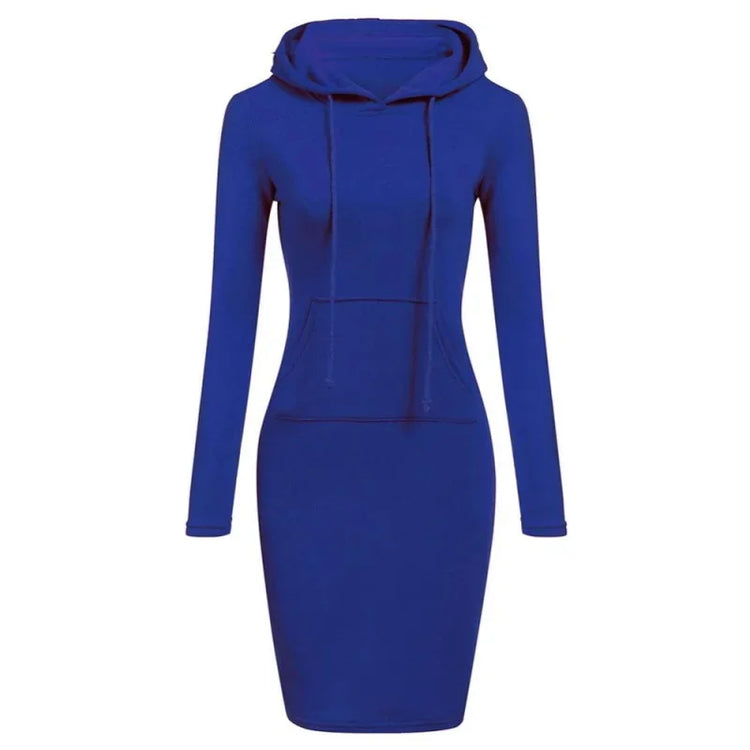 Hooded Sweatshirt Dress
