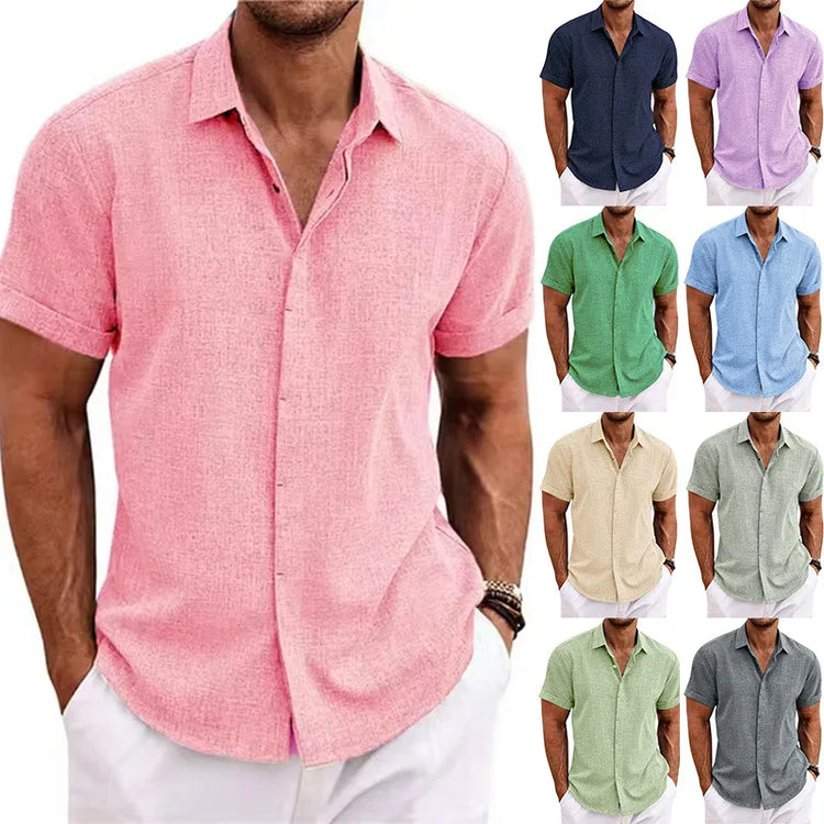Men's Casual Short-Sleeve Shirt