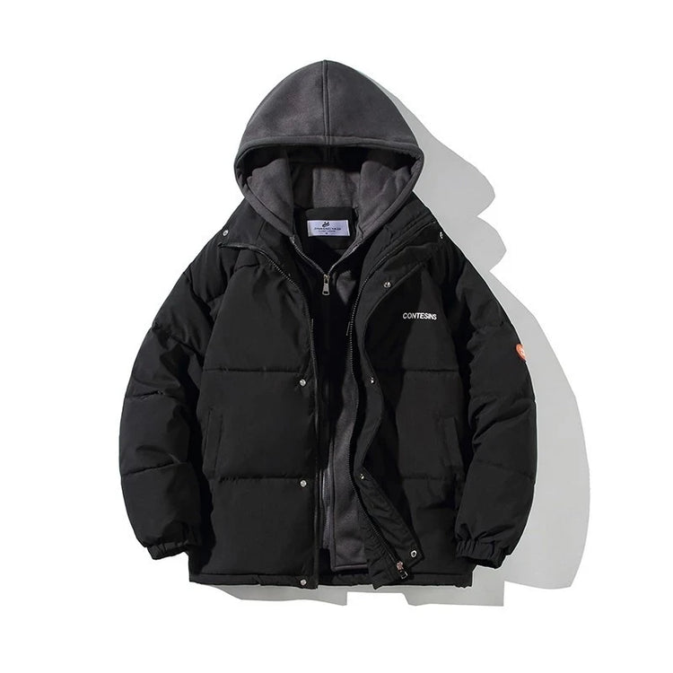 Oversized Hooded Puffer Jacket