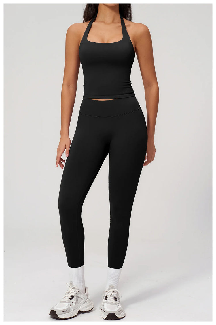 Slim Solid Two-Piece Set