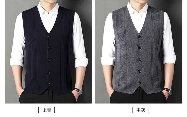 Men's Knit Sweater Vest