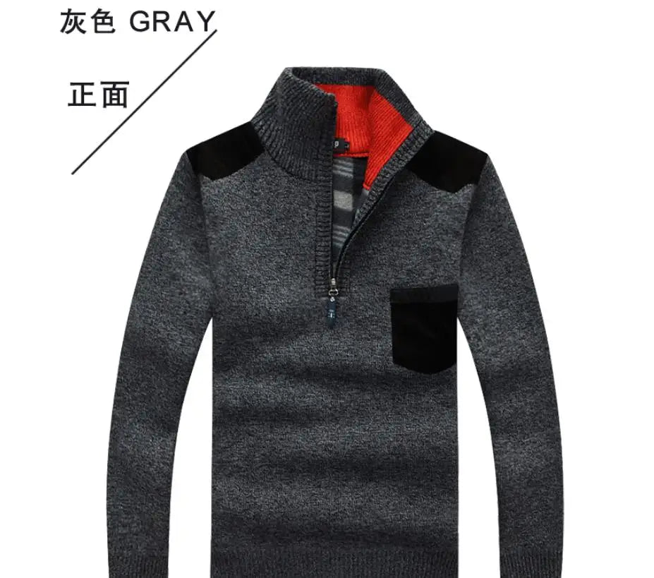 Men's Half-Zip Fleece Sweater