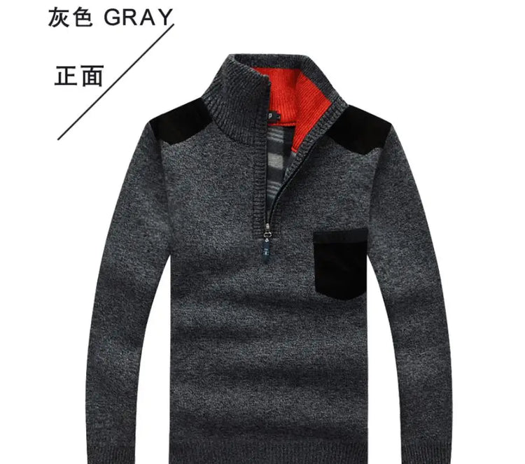 Men's Half-Zip Fleece Sweater